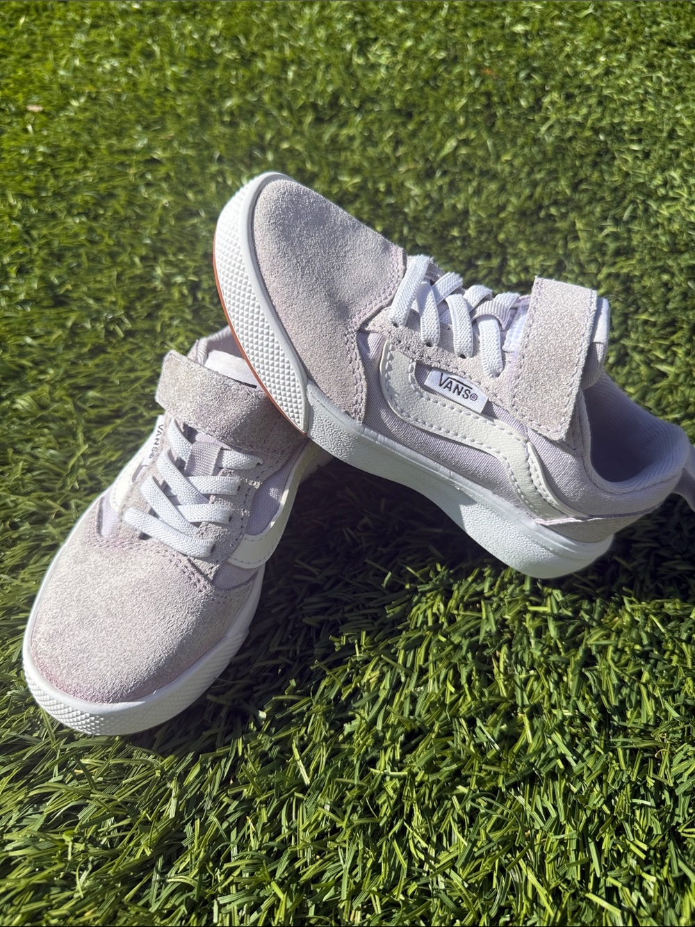Vans Kids Ultra Range Lavender Suede Sneaker 10.5